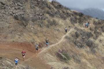 La Artenara Trail se disputó este sábado/Carlos Díaz Recio.